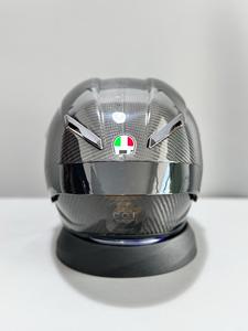 Casco de Motocicleta Integral de Fibra de Carbono Negro Brillante, Apto para Pista, con Alerón Grande, Visera Antivaho, para Todas las Estaciones, <span class=keywords><strong>AGV</strong></span> Pista - Product Image 5