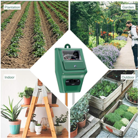 3 en 1 PH Mètre Pot de Fleur Hygromètre Testeur de Sol Plantes Croissance Humidité Intensité Lumineuse Instrument Outil pour Plantes de Jardin