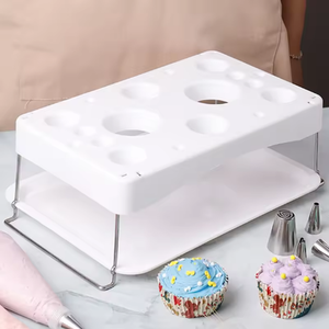Supporto Pieghevole Fai-da-Te per Sacchetti da Pasticceria, Espositore per Decorazione Torte, Vassoio per Sacchetti di Crema, Utensili per Pasticceria - Product Image 5