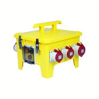Boîtier d'alimentation pour éclairage extérieur personnalisé, étanche, pour maintenance mobile, avec prise de courant, boîte de distribution d'énergie industrielle
