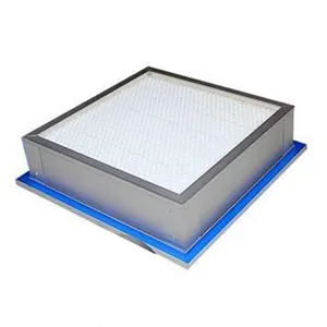 Custom Aluminum Frame HVAC Plate Air Conditioning Industrial Hepa & Ulpa Air Filter Replacement H13 H14 for Air Purification