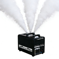 Fächerförmiger Effekt Farbiger Rauch Nebelstrahl Neue Fernbedienung DMX512 3500W Nebelmaschine mit 10-12m Sprühweite für Bühne Club Bar DJ