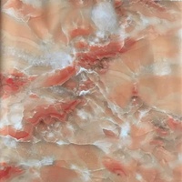 Panneau de revêtement mural pour salle de bain en PVC imitation marbre, 1220*2440 mm, plaque UV