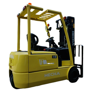 HECHA 3 Wheel Electric <strong>Forklift</strong> 1 Ton 1.5 Ton 2 Ton Lithium Battery Counterbalance <strong>Forklift</strong> - Product Image 1