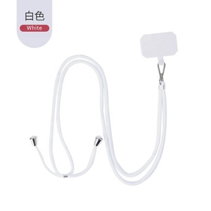 Nuevo soporte de tarjeta de manga de identificación, cuerda colgante, teléfono de nailon, Clip de fijación de cuerda colgante antipérdida - Product Image 4