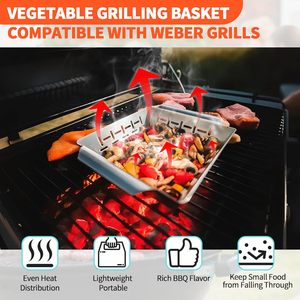 Stainless Steel Long Handle Foldable <b>Baking</b> Utensil <b>Kit</b>-Portable Multi-Function Reusable Heat Resistant Easily Cleaned - Product Image 4