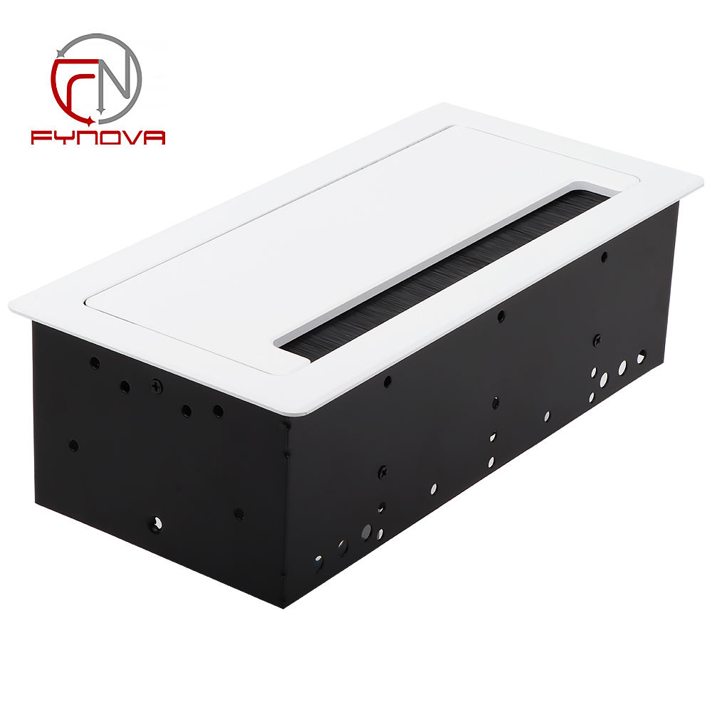 Blanco, 2 Tomas de Corriente AC + 4 RJ45 + 1 HDMI, Todos con Cable de 30 cm