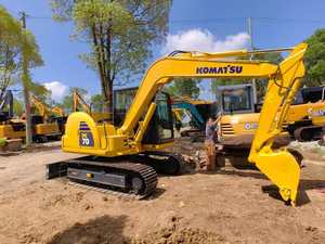 Excavatrice sur chenilles Komatsu d'occasion, PC70-8 sur chenilles Komatsu de 7 tonnes PC78us PC70 PC80 à vendre - Product Image 4