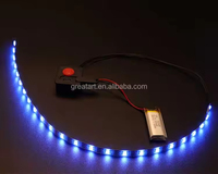 Lampe de casque de mineur rechargeable par USB, clip de sécurité pour casque de moto, lumière LED multicolore, bande LED personnalisée pour la décoration du casque