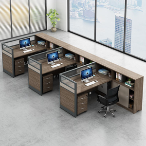 Chất Lượng Cao Văn Phòng Thương Mại Hiện Đại Máy Trạm Gỗ Bảng Điều Chỉnh Modular Máy Tính Bảng Di Động Ngăn Kéo Kết Hợp Văn Phòng Tủ - Product Image 3