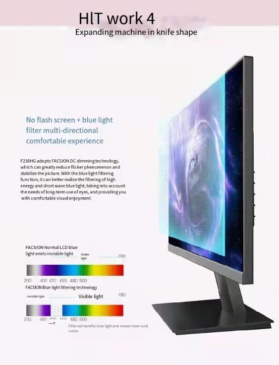 Large number of spot LED computer monitors 32 inch 4k 165hz 180hz ...