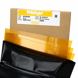 Placa de Resina Fotopolímera TOYOBO Printight KF95GC, Tamaño A3, 20 Hojas/Caja, Placa Flexográfica Lavable <span class=keywords><strong>con</strong></span> Agua para Impresión de Etiquetas y Adhesivos - Product Image 3