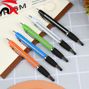 Stylo publicitaire double face à impression personnalisée pour bureau et entreprise, idéal pour la vente en gros, avec fonction de dessin tactile et pointe bille neutre - Product Image 2