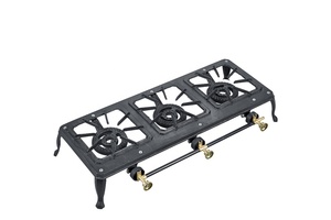 批发便携式铸铁燃气灶双燃烧器 - Product Image 2