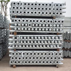 Paneles de Valla de Protección para Carreteras y Ferrocarriles de Acero Galvanizado por Inmersión en Caliente, Barrera de Seguridad Anticorrosión para Carreteras y Transporte - Product Image 1