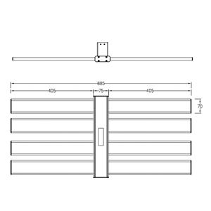 Nouveau design Porte-serviettes mural rotatif Séchage chauffant <span class=keywords><strong>Salle</strong></span> <span class=keywords><strong>de</strong></span> <span class=keywords><strong>bain</strong></span> Porte-serviettes électrique en alliage d'aluminium - Product Image 3