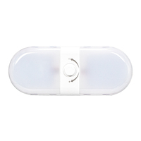 Lampe intérieure pour camping-car, 180 LED, haute luminosité, blanche, lampe de lecture à 3 couleurs, DC 12-24V, gradation progressive, écologique, longue durée de vie