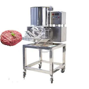 2022 Commerciële Hamburger Patty Making Machine Fast Food Vis Vlees Burger Groente Pompoen Pasteitjes Machines Voor Markt