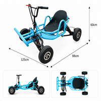 Buggy tout-terrain haute performance à quatre roues avec moteur à essence 90CC pour la conduite en montagne