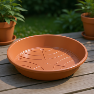 Soucoupe standard 12 cm en terre cuite, lot de 40 - Product Image 3