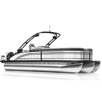 Choix de voyage écologique : Vivez l'expérience d'un bateau de fête aquatique à deux étages et de bateaux électriques