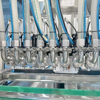 Machine de capsulage automatique pour mayonnaise confiture shampooing bocaux de riz liquide visqueux pour boissons industries chimiques moteur à engrenages PLC