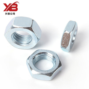 Din439 mỏng hạt mạ kẽm lục giác, hạt phẳng, hạt phẳng, nắp vặn, phụ kiện phần cứng chất lượng cao - Product Image 6