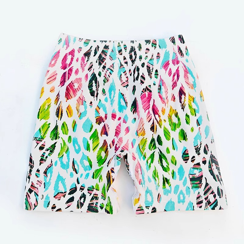 Colorful leopard print