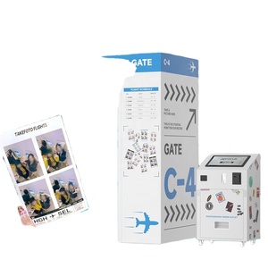 บูธถ่ายภาพเซลฟี่มุมสูงแบบมืออาชีพ4K สำหรับห้องเล่นเกมบูธถ่ายภาพแบบหยอดเหรียญ - Product Image 5