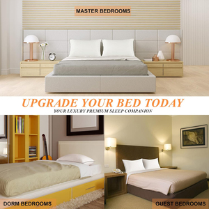 Oreillers de lit pour dormir, <span class=keywords><strong>oreiller</strong></span> de luxe de qualité hôtelière avec rembourrage en alternative au <span class=keywords><strong>duvet</strong></span>, doux et de qualité supérieure, pour les dormeurs sur le côté - Product Image 3