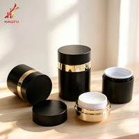 Pot en plastique mat avec couvercle, 15g, 30g, 50g, pour emballage cosmétique OEM/ODM personnalisé de crème pour le visage et soins de la peau – Vente chaude