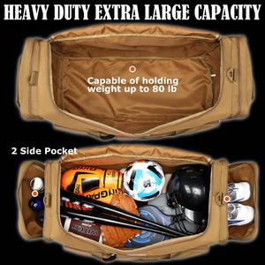 Échantillon gratuit Sac de hockey sur gazon professionnel personnalisé OEM Broderie logo Sac d'équipement de hockey Sac de sport en polyester résistant Nylon - Product Image 4