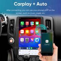 13.6 Zoll Autoradio Multimedia-Player Haupteinheit Touchscreen Android 13.0 für Nissan 370Z 2009-2021 GPS-Navigator Stereo Carplay