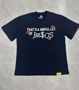 เสื้อยืดกันไอไซรัปของผู้ชายยี่ห้อดังพิมพ์ลายคลาสสิกแบบสแกนได้เสื้อแขนสั้นสำหรับผู้ชาย - Product Image 4