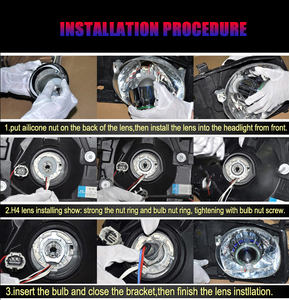 Sanvi <span class=keywords><strong>S8</strong></span> 2,5 pulgadas Bi LED proyector lente faro iluminación automotriz para coches y motocicletas faros LED de alto rendimiento - Product Image 6