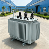 Transformateur triphasé à tension constante 100 kVA S13-M 11 kV 400 V ONAN Construction entièrement scellée Norme IEC60076 Industriel
