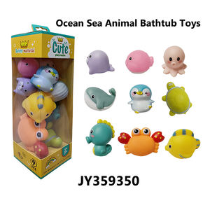 Set di 9 Giocattoli da Bagno a Spruzzo per Bambini, Animali Marini per Giochi in Vasca e Doccia - Product Image 5