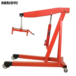 Durable Car Hydraulic Jack Engine Crane 3 Ton 2 Ton Car Repair Lifting Jack Crane In Stock