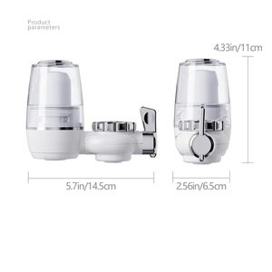 Purificador de Agua Manual para Grifo de Cocina con Cartucho de Filtro de Carbón Activado para Uso Doméstico y Exterior, Caudal de 2L/min - Product Image 5
