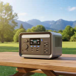 Batterie mobile 220 <span class=keywords><strong>volts</strong></span>, banque d'alimentation, <span class=keywords><strong>camping</strong></span> en plein air, alimentation de secours à domicile, station d'alimentation électrique 300w, générateur solaire portable Lifepo4 - Product Image 6