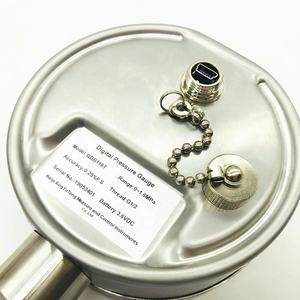 डबल स्क्रीन डिस्प्ले मैनोमीटर बैटरी-संचालित 0.1% सटीकता हाइड्रोलिक डिजिटल डेटा लॉगर दबाव गेज - Product Image 1