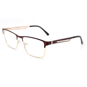 眼鏡,プロモーション用メタルスクエア光学フレーム - Product Image 2