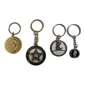 Cheap Price Manufacturers Personalized Design Key Ring Custom Logo Enamel Metal Key Chain