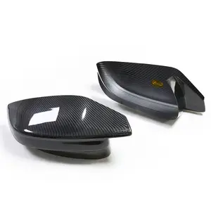 Dry Carbon Mirrorcaps For BMW G80 M3 G82 M4 Real Carbon Fiber Side Mirror Covers Exterior Mirror Housing