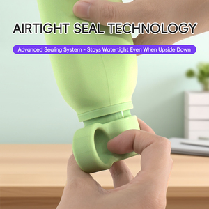 Camping Hiking School Travel Sport Leakproof BPA Free Foldable Reusable Lightweight Customizable Advanced Machine Mold Silicone - Product Image 5