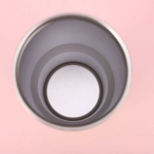 Vaso térmico de acero inoxidable de doble pared con aislamiento al vacío de 20oz y 30oz, nuevo, para exteriores, con tapa abatible y tapa para pajita, para tazas y botella de agua caliente - Product Image 2