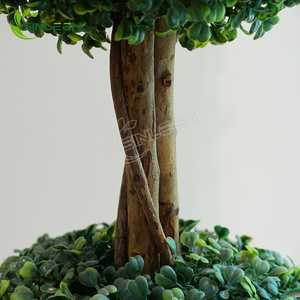 Decoração Home Realista Simulado Grande Pote Do Falso Interior De Plástico Alto Uv Resistente Artificial Planta Bonsai Piso Árvore Ao Ar Livre - Product Image 5