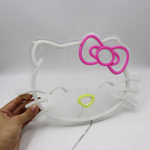 Espejos decorativos <span class=keywords><strong>Pared</strong></span> Moderno <span class=keywords><strong>Hello</strong></span> <span class=keywords><strong>Kitty</strong></span> Led <span class=keywords><strong>Espejo</strong></span> Vanidad <span class=keywords><strong>con</strong></span> luces Acrílico <span class=keywords><strong>Espejo</strong></span> LED Neón - Product Image 2