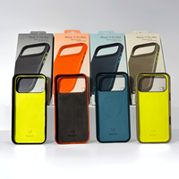 Coque de protection arrière magnétique en silicone liquide ultra-fine en TPU pour Apple iPhone 17, 17 Pro, 17 Pro Max