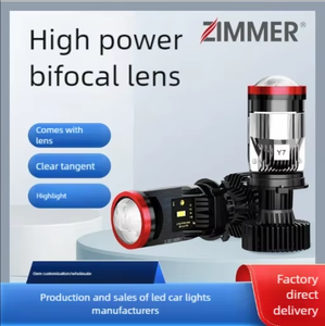 Zimmer High-Power Auto Koplamp Mini Lens Met Groot Dimlicht Hoge Helderheid 2 Jaar Garantie Nieuwe Staat Y7d 6000K - Product Image 4